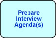 Prepare Interview Agenda
