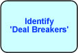 Identify Deal Breaker