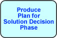 Produce Plan for Solution Decision Phase