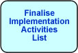 Finalise Implementation Activiites